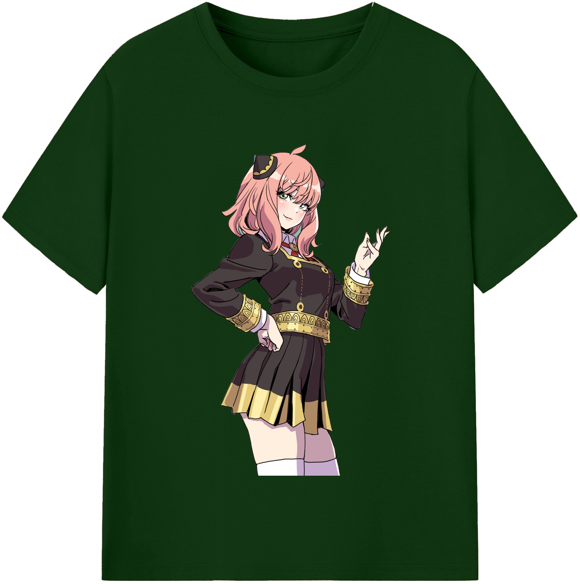 （画像用） SPY×FAMILY间谍家家酒 綿100％半袖Tシャツ（フロントプリント）